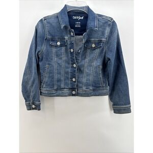 Cat and Jack Girls Denim Jacket - Size L (10/12)